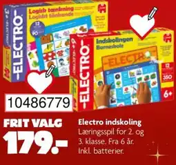 BR Leker Electro indskoling tilbud