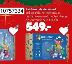 BR Leker Rainbow udvidelsessæt tilbud