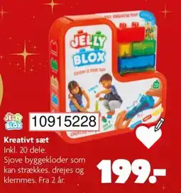 BR Leker JELLY BLOX Kreativt sæt tilbud