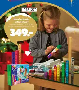 BR Leker Numberblocks aktivitetssæt tilbud