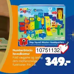 BR Leker Numberblocks hovedkontor tilbud