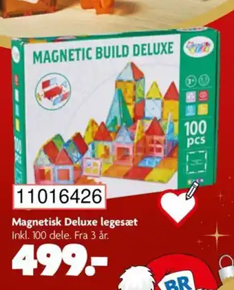 BR Leker Magnetisk Deluxe legesæt tilbud