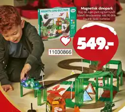 BR Leker Magnetisk dinopark tilbud