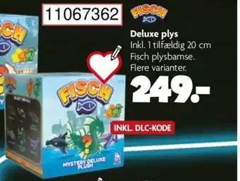 BR Leker Fisch Deluxe plys tilbud