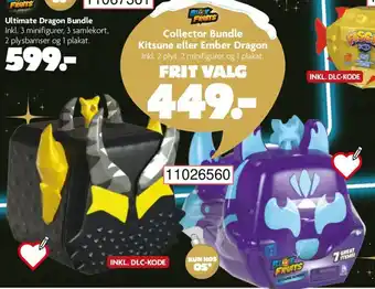BR Leker Collector Bundle Kitsune eller Ember Dragon tilbud