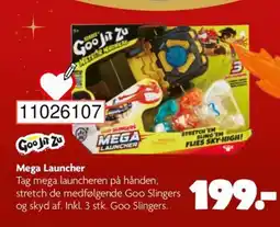 BR Leker Goo Jit Zu Mega Launcher tilbud