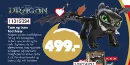 BR Leker How to train your dragon Tæm og træn Toothless tilbud