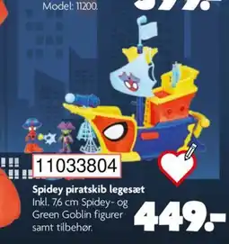 BR Leker Spidey piratskib legesæt tilbud