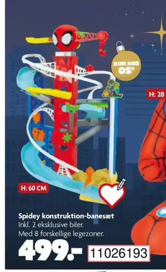 BR Leker Spidey konstruktion-banesæt tilbud