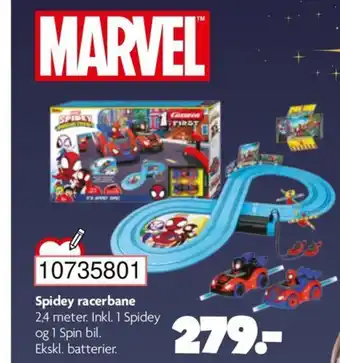 BR Leker Spidey racerbane tilbud