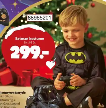 BR Leker Batman kostume tilbud