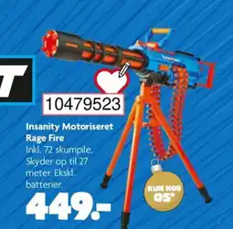 BR Leker Insanity Motoriseret Rage Fire tilbud