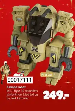 BR Leker Kæmpe robot tilbud