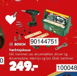 BR Leker BOSCH Værktøjskasse tilbud