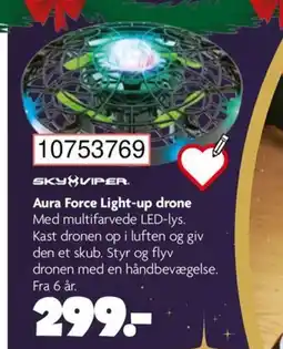 BR Leker SKY VIPER. Aura Force Light-up drone tilbud