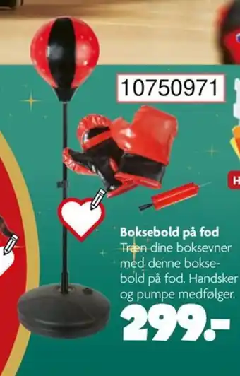 BR Leker Boksebold på fod tilbud
