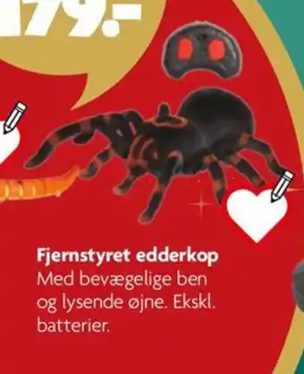 BR Leker Fjernstyret edderkop tilbud