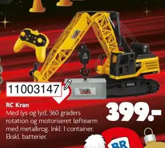 BR Leker RC Kran tilbud