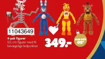 BR Leker 4-pak figurer tilbud