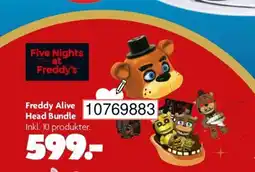 BR Leker Freddy Alive Head Bundle tilbud