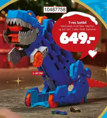 BR Leker T-rex lastbil tilbud