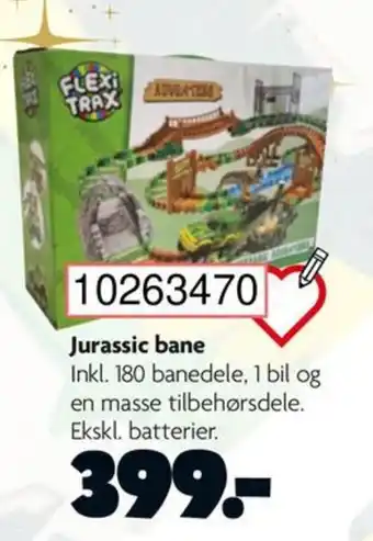 BR Leker Jurassic bane tilbud