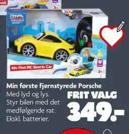 BR Leker Min første fjernstyrede Porsche tilbud