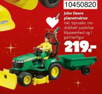 BR Leker John Deere plænetraktor tilbud