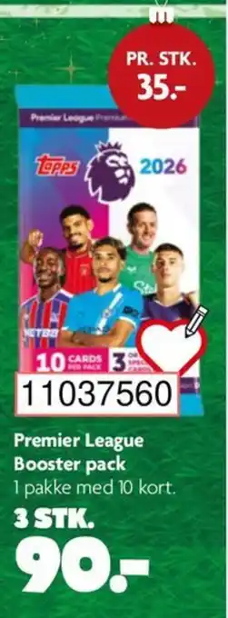BR Leker Premier League Booster pack tilbud