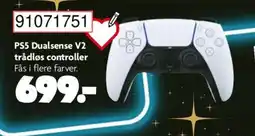BR Leker PS5 Dualsense V2 trådløs controller tilbud