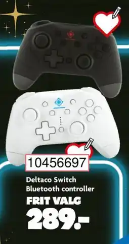BR Leker Deltaco Switch Bluetooth controller tilbud