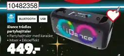 BR Leker iDance trådløs partyhøjttaler tilbud