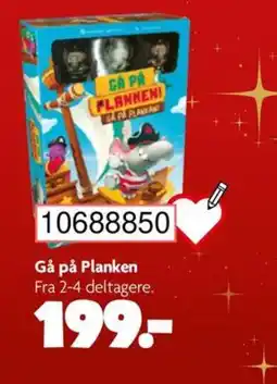 BR Leker Gå på Planken tilbud