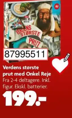 BR Leker Verdens største prut med Onkel Reje tilbud