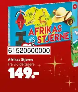 BR Leker Afrikas Stjerne tilbud