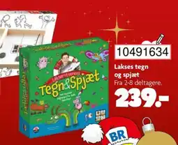 BR Leker Lakses tegn og spjæt tilbud