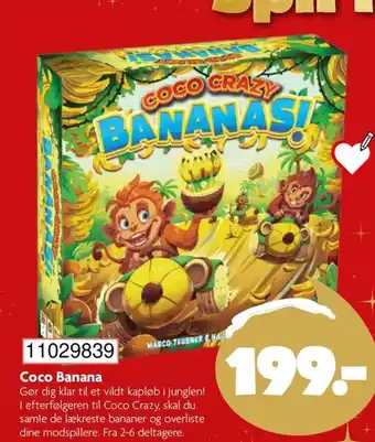 BR Leker Coco Banana tilbud