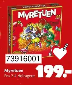 BR Leker Myretuen tilbud