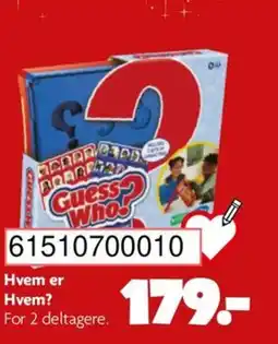 BR Leker Hvem er Hvem? tilbud