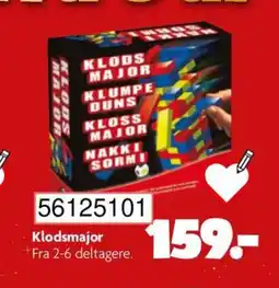 BR Leker Klodsmajor tilbud