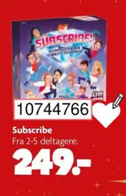 BR Leker Subscribe tilbud