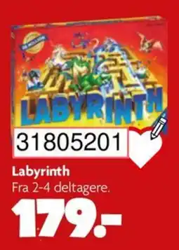 BR Leker Labyrinth tilbud