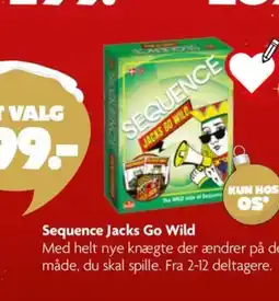 BR Leker Sequence Jacks Go Wild tilbud