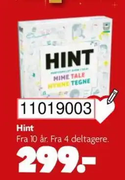 BR Leker Hint tilbud