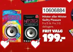 BR Leker Hitster eller Hitster Guilty Pleasure tilbud