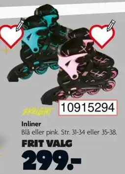 BR Leker SKEIGHT Inliner tilbud