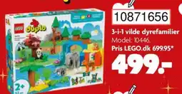 BR Leker 3-i-1 vilde dyrefamilier Model: 10446. tilbud