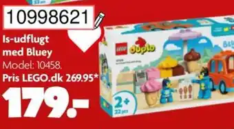 BR Leker Is-udflugt med Bluey tilbud