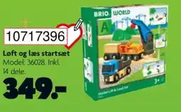 BR Leker Løft og læs startsæt Model: 36028. Inkl. 14 dele. tilbud