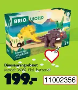 BR Leker Dinosaurangrebsæt tilbud